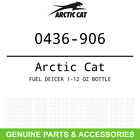 0436-906 Arctic Cat Oem Fuel Deicer Oz Bottl