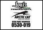 Programmed09 0530-019 Arctic Cat Ecu Efi St Fis New Oem 886224622699