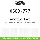 Heater-pass-06 0609-777 Arctic Cat Oem Pad Seat Prod