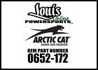 0652-172 Arctic Cat Paint Viper Blue Oz New Oem 886224808956