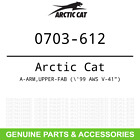 0703-612 Arctic Cat Oem Aws