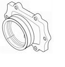 0907-003 Arctic Cat Oem Intake Manifold Xf Zr