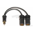 Pac-028 10 Straight Socket Powerlet - Cigarette 2 Plug -cable .