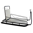 12-191 Kimpex Snowmobile Utility Sled Glide Dog Type Sleigh Black