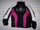 2862036 12 Youth Diva 10 Magenta Polaris Coat Girls Jacket Snowmobile Sz Medium