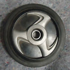 178mm Black Bearing Idler Yamaha Wheel Silver