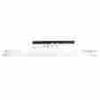 183-120 Straightline Performance Rear Bumper Carbon Fiber Ski-doo Xp Xr Xs Xm 2008 To 2016