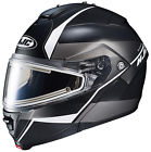 191-758 Hjc Mine Frameless Electric Shield Helmet Flat Grey