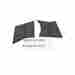 4639-712 - 2000 T570 Saddlebags 5639-845 Tz1 Arctic Bc570 Cat 2008-2015 Touring Lt Lynx