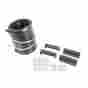 23052-bk Caliber Trailer Bunk Wrap Black 2 X 6 16 Roll W 4 End Caps