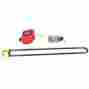 26706 Abus 2 Snowmobile U-lock Black Granit 37 55