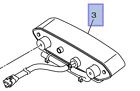 27d-84710-00-00 Yamaha Taillight Assy 2016-2017