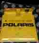 2872716-216 Polaris 120 Kids Snowmobile Tunnel Snow Flap In Yellow Rare And Hard To Find