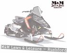 2880391 - Polaris White Mid Windshield Snowmobile Axys Save