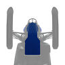 2884816-751 Polaris New Oem Sentry Skid Plate For Matryx Blue