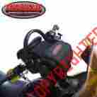 29-1014 1035 Snobunje Universal Arctic Cat Polaris Ski-doo Yamaha Handlebar Bag Pack Black