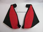 292501-01 Choko Black Red Snowmobile Trail Hand Guards Muffs Universal Fit