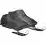 300149-1-xl Gears Nylon Snowmobile Cover Standard Black