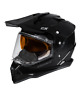 35-13588 Castle Mode Dual Sport Sv Solid Helmet Flat Blk Xl
