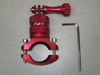 360-red Puluz Handlebar Mount Clamp