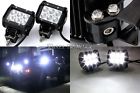 4 Led 18w Light 2pcs Beam Atv Flood Lamp 60 " 6 Work Prices Degree -road Bar Epistar