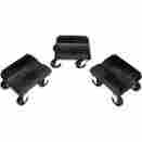 4120-0015 Supersport Snowmobile Dollies Black