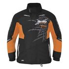 4406231212 440623 Xl Ski-doo Coat Mens Orange -team Oem Snowmobile 12 Jacket