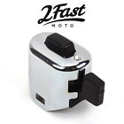 49-1014 Two Way Switch Horn Universal Chrome Cafe Racer Snowmobile
