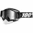 50113-001-02 100 Black Racecraft Snow Abyss Goggle W Mirror Silver Lens