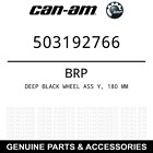 503192766 Brp Renegade Deep Black Wheel Assy Mm