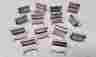 517302789 Ski-doo Lot Of 14 Oem Rev Hood Grill Clips Mx Z Summit Gsx Mach New