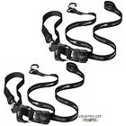 5639-424 - Black Pair Arctic Trailer Straps Cat Tie-downs Set Rachet Tie