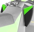 6639-403 Arctic Cat Snowmobile Tank Knee Pads Green