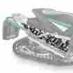 6639-757 Arctic Cat 2012-2017 Zr F Xf M Annihilator Tunnel Graphics Decal Wrap Black 884646375087