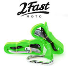 71-1214g Green Heavy Duty Cam Buckle Tie Down Assist Carabiner Snowmobile