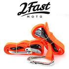 71-1214o Orange Heavy Duty Cam Buckle Tie Down Assist Carabiner Snowmobile