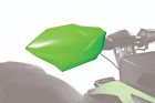 7639-042 Arctic Cat Team Snowmobile Medium Green Hand Guards Zr Xf