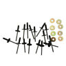 860200808 New Oem Skid Plate Fastener Installation Rivet Kit