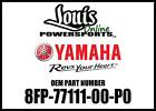 8fp-77111-00-p0 Yamaha Apex Gt Er Shroud New Oem 718721050524