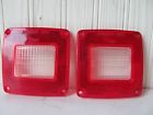 9075 Monarch Tailllight Lens Nos With Backup Light Clear Section
