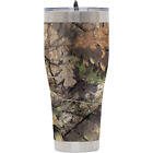 9301-0033 Mammoth Coolers Mossy Oak Stainless Steel Snowmobile Rover Tumbler