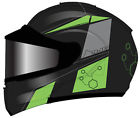 985-941 Hjc Ii Bt Elemental Dual Lens Snowmobile Helmet Xs Green