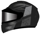 985-952 Hjc Ii Bt Elemental Dual Lens Snowmobile Helmet Sm Black