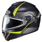 991-739 Hjc Mine Frameless Dual Lens Helmet Flat Hi Viz