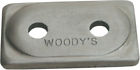 Ada2-3775 Woodys Angled Double Digger Snowmobile Support Plates Inch Woody