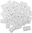 Add2-3815-b Woodys Double Digger Aluminum Support Plates White Woody