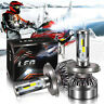 Afh4kit-yamaha Turbo Sii Cob Led Headlight Bulbs Driving Lights For Yamaha