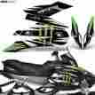 Apex-06-11-mon Wd Yamaha Apex Decal Wrap Graphic Kit Xtx Part Sled Snowmobile 06 07 08 09 10 11 Mo