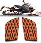 Arcat 2018-19 Orange-blk-14.5mm Sledtred Snowmobile Console Knee Pads Arctic Cat Snopro