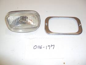 0116-177 Arctic Cat Vintage Oem Panther Puma Big Mouth Headlight Assy 1970-71